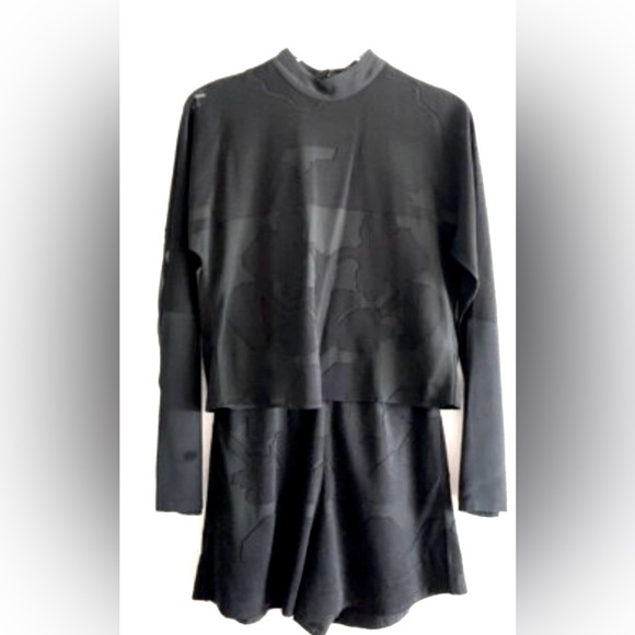 Tibi Dresses & Skirts - Black Long Sleeve Dress Romper by Tibi